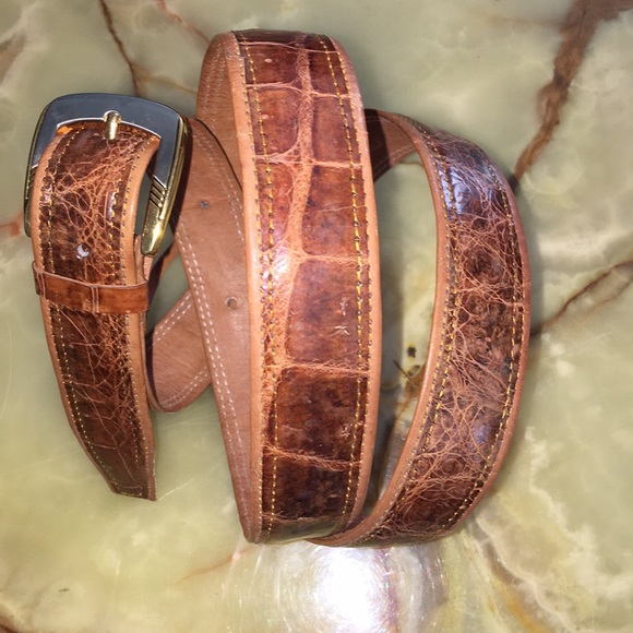 Brand New Custom Made Alligator Belt - Picture 3 of 12